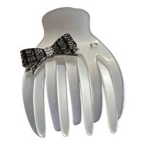 HUGE 1980’s Devisage Paris Luxury Hair Claw, Made in France, Deadstock NEW